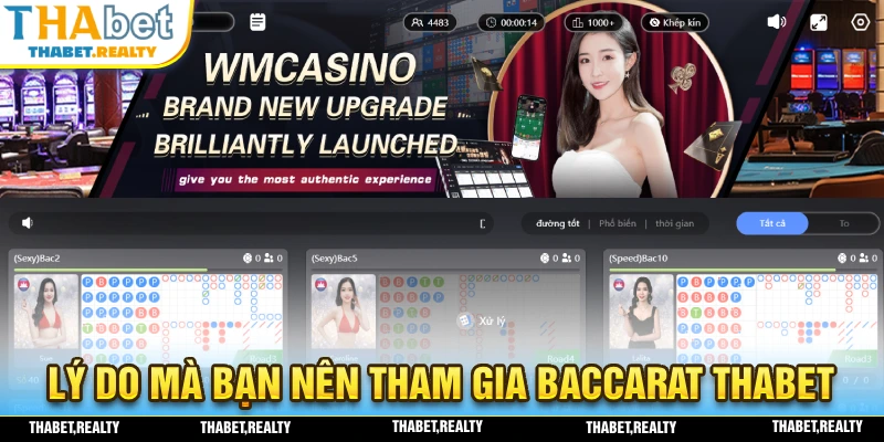 Những lý do mà bạn không nên bỏ lỡ baccarat THABET